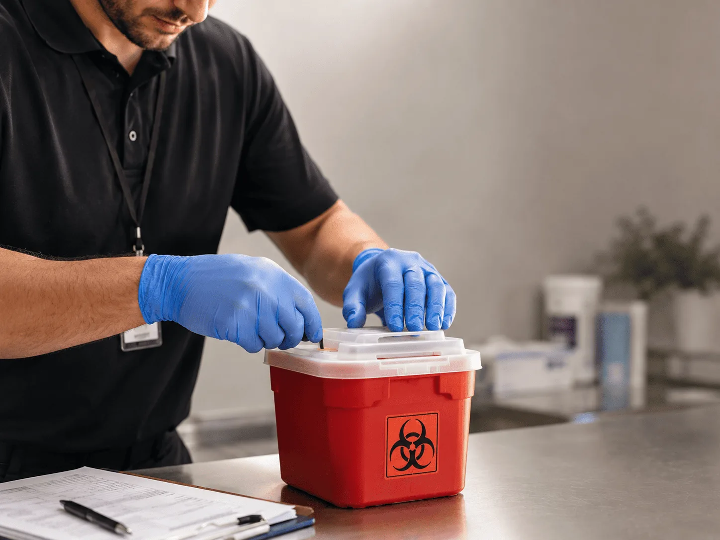 Why choose Sharps Waste Disposal in Lawrence, MI